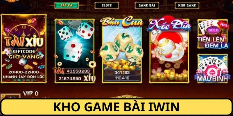 Giới thiệu kho game bài IWIN cho bạn mới